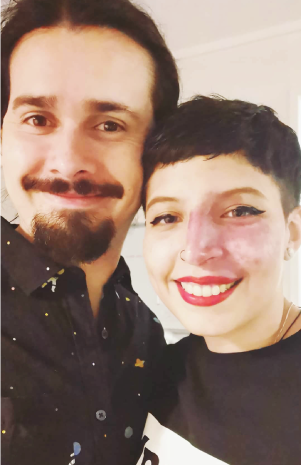 Foto de Majo y Rafa